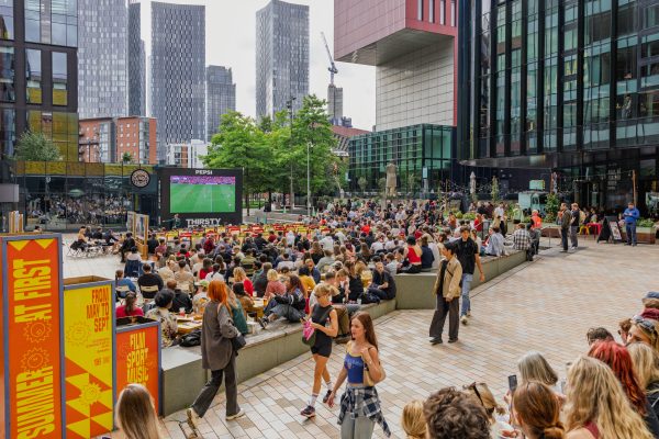 The Manchester 24 Hour Run Against Homelessness - First Street